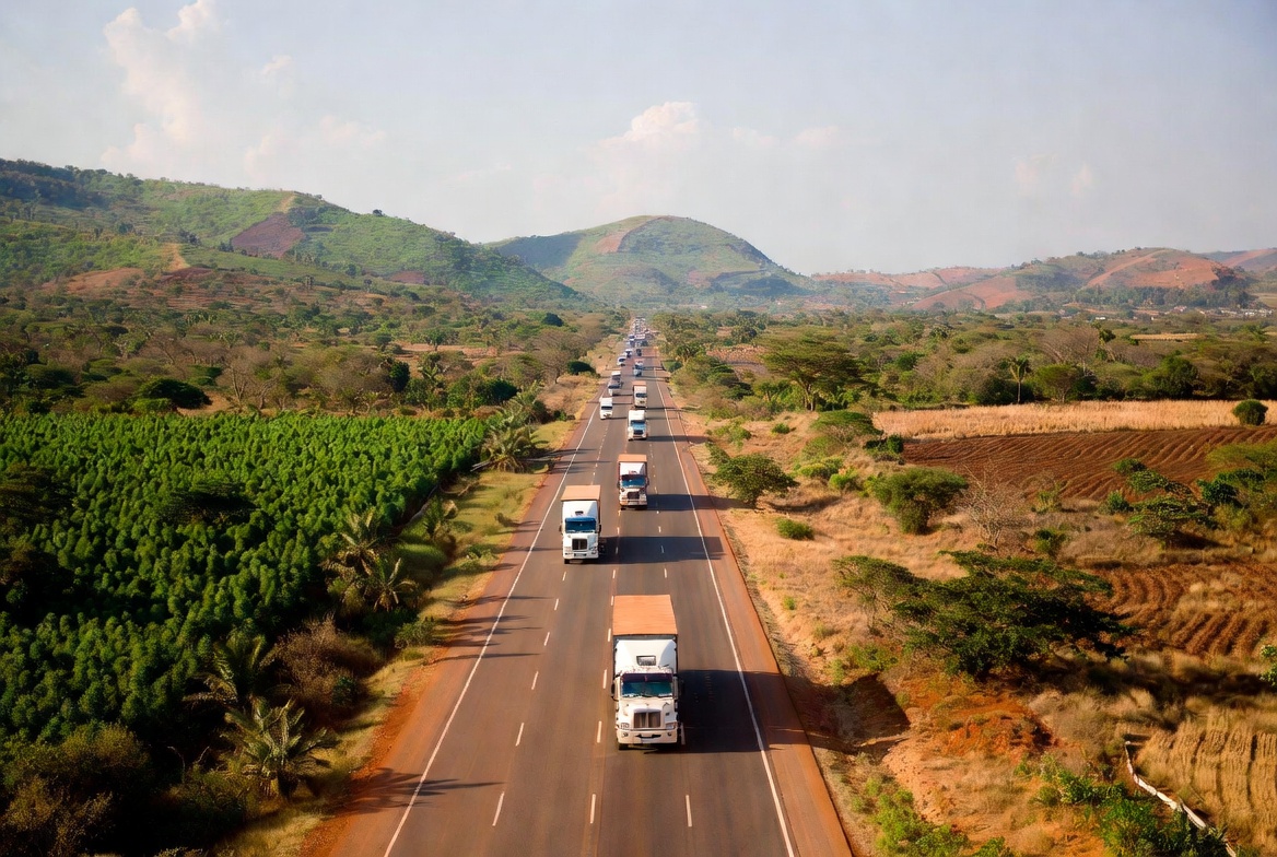 Route Lomé Atakpamé Burkina Niger