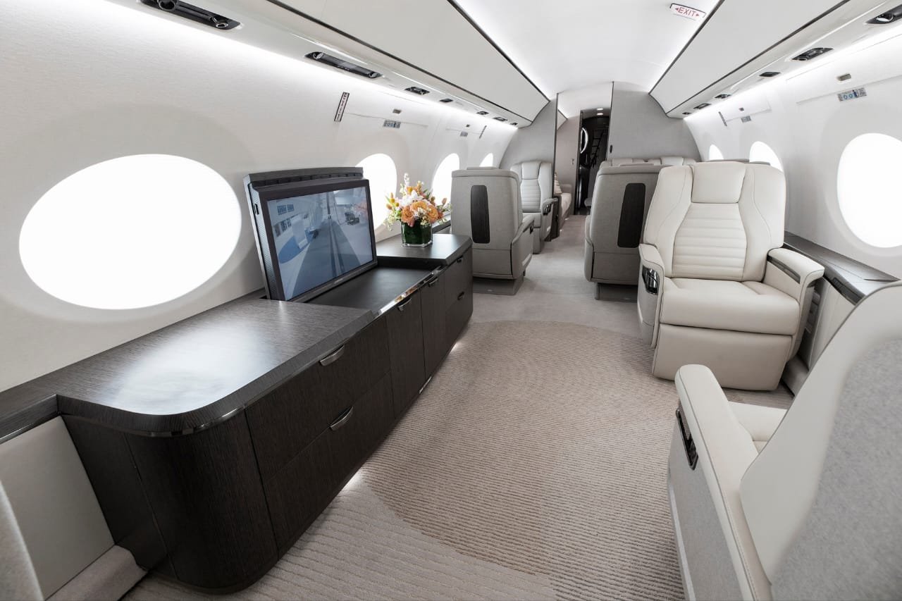 Avion charter sur piste