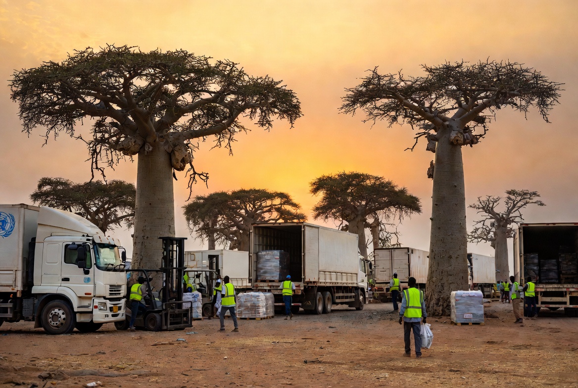 Opération humanitaire Afrique