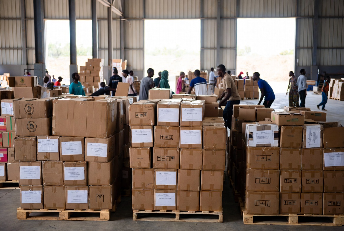 Matériel médical logistique ONG
